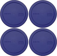 Pyrex 322-PC 1qt Blue Replacement Food Storage Lid - 4-Pack Made in USA