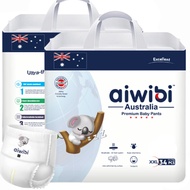 AIWIBI Super Thin & Breathable Baby Diaper Pants (1 Carton = 3 Packs)