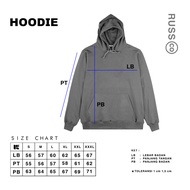 Russ Sweater Hoodie Amsterdam Navy Blue - Hoodie Pria