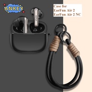 for EarFun Air 2 NC Protective Case Nylon Lanyard Soft Cover Shells Washable Housing Anti Dust Sleev