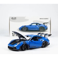 MINICHAMPS 1:18 Porsche 911 (992) GT3 RS 2022 Blue