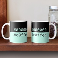 CSS Hex Colors Black Coffee Ceramic Mug