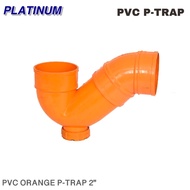 PVC P-Trap Orange Lavatory Fitting | P Trap 2” Bio Sanitary