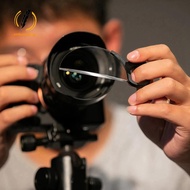 [xinhuan75l.] Handheld Prism Lens Diopter Filter 79Mm Camera Lens Filter DSLR Camera Lens Filter