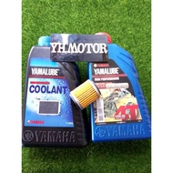 MINYAK 4T YAMALUBE +COOLANT YAMALUBE +FILTER 4T