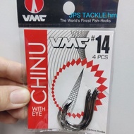 VMC CHINU WITH RING 7139 needle sharp fishing hook vmc chinu hook