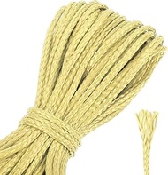QUARKZMAN 30 ft Braided Fishing Line 550 lb 2 mm Diameter Versatile Utility Paracord Cord Wind Chime