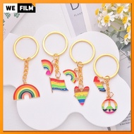 [TH Delivery] ️‍ Pride Month Heart And Rainbow Keychain Accessories
