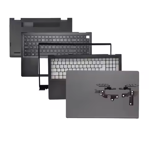 New Shells for For DELL Vostro 15 3510 3511 3520 3525 Back Cover Rear Lid LCD Front Bezel Hinges Pal