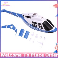 RC Toy Helicopter Upgrade C138 Fuselage Shell Kit for RC ERA C138 Bell 206 1:33 RC Toy Helicopter Pa