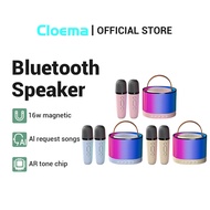 Wireless Karaoke Speaker With Mic 360° Stereo Sound Outdoor Bluetooth Speaker With RGB
