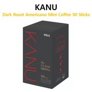 KANU Dark Roast Americano Mini Bean Coffee 90 Sticks Black Coffee