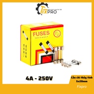 Glass tube fuse 4A 250V 5x20mm (bag of 10)