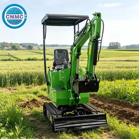 CNM-10DH Mini Excavator 1Ton Mini Crawler Compact Excavator Customizable High Quality CE EPA Certifi