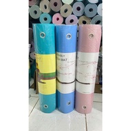 Thảm 8mm 2 lớp định tuyến có khuyên đeo giảm diện tích tránh mùi sau khi tập chống trơn trượt thấm h