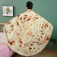 Funny Indian Flying Pancake Blanket Burrito
