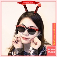 [Ready Stock] Costume Party Beetle Selfie sunglasses Fancy Glasses 网红生日眼镜  Cermin Kaca mata foto har