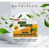 RIEDOC   NUTRIPLUS with barley grass,turmeric,malungay enzymes, saluyot,ampalaya,