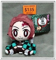 鬼滅之刃 鬼滅の刃 竈門炭治郎 炭治郎 掛書包 大眼毛公仔 掛飾 12cm高 2020年出品