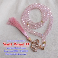 SOUVENIR CRYSTAL TASBIH LAFADZ ALLAH 99 PIECES Tasbih Crystal Tasbih 99 Crystal 99 Lafadz Allah