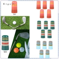 Eigell 5 Pieces Golf Iron Ferrules, Club Ferrules for Taper Tip Iron Wedge, .370 Accessories, Cover 