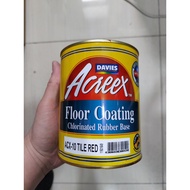 Davies Acreex Rubberized Floor Paint 1Liter Floor Coating