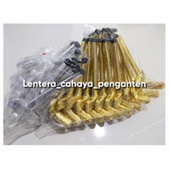 Keris Manten Kris Pengantin Loyang Adat Minang Aksesoris Penganten