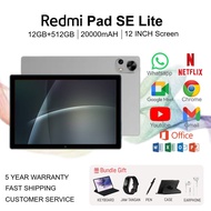 Redmi Pad SE Lite 16GB RAM 512GB ROM Snapdragon 865 4G+5G LTE Dual SIM 20000mAh Battery