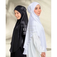 Khimar El Nour Ironless – Tudung Instant Umrah, Tak Perlu Gosok, Labuh & Selesa