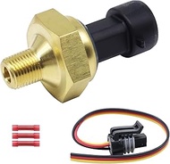 OXCANO DPFE3 Exhaust Back Pressure Sensor EBP with Wire Harness Compatible with Ford Powerstroke 6.0