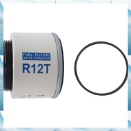 [W F S B] R12T /Water Separator Filter for 40R 120AT S3240 NPT ZG1/4-19 Automotive Parts Complete Co