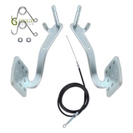 Go Kart Brake Replacement for Carter Go Kart Accelerator Go Kart Pedals with Throttle Cable Go Kart 