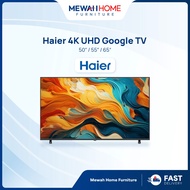 Mewah Home_HAIER_K85_50/55/58/65/70'' 4K UHD_Google TV_Dolby Audio_H50K85FUX/H55K85FUX/H58E85FUX/H65
