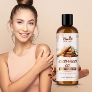 Fat burning shaping! RUOALL Cinnamon Body Massage Essential Oil: Relieves stress, detoxifies and red