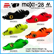 EXP MEXI 28 55MM / 6G - Soft Lure Bait Jump Frog Katak