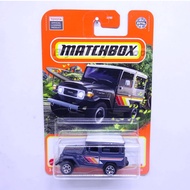 Matchbox Toyota Land Cruiser FJ40 Dark Grey Diecast Car Model