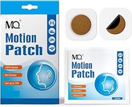 MQ Motion Sickness Patch, Non Drowsy Sea Sick Patches Behind Ear for Cruise Travel, Waterproof Car S