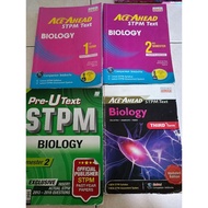 STPM Biology Sem 1/2/3 Secondhand Books