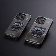 CASETiFY iPhone15 Pro Max MagSafe兼容鏡面手機殼-A350機隊臂章