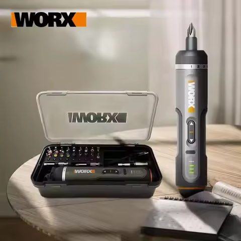 Worx 4V Electrical Screwdriver Sets WX242 Smart Cordless Electric Screwdrivers USB Rechargeable Hand