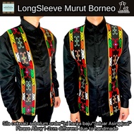 Sabahborneo123 Murut DEWASA baju Tradisi Modern Kadazan Dusun Sabah Baju Kaamatan kemeja kadazandusu