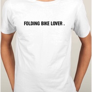 Folding Bike Foldies Brompton Tern Bicycle Mountain bike Short Sleeve cotton shirt Neck Men Fashion kids cotton T-shirt