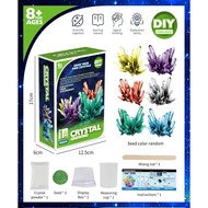 Retailmnl Kids Crystal Growth Science Kit DIY Multicolor Crystal Growth Science Experiment Kit