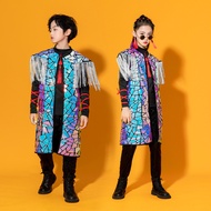 Jazz Dance Girl Catwalk Technology Sense Costume Fried Street Chinese Style Children T Taiwan Catwal