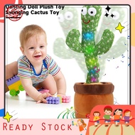  Dancing Doll Plush Toy Interactive Cactus Doll Singing Cactus Doll Toy for Kids and Adults Rechargeable Plush Doll Fun Dancing and Talking Features Perfect Gift for Ages