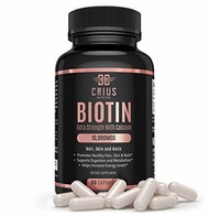 ▶$1 Shop Coupon◀  Crius Nutrition Biotin plement with Calcium for Thinning Hair, Skin and Nails (10,