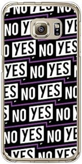 YESNO YESNO Label Purple (Clear) / for Galaxy S6 Edge SC-04G/docomo DSC04G-PCCL-201-N139