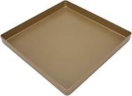28x28x3cm Baking Tin Aluminum Alloy Gold Square Shape Baking Pan Cake Baking Tins Non-Stick Baking T