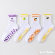 Aulora3n Cotton Yoga Socks - Sweat-Absorbent & Breathable