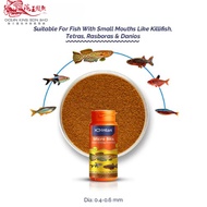 Intan Micro Bits 🐠 Player Choice For Angels, Gouramis, Goldfish, Barbs & Rainbows | Premium Fish Foo